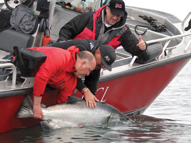 QCL salmon fishing tips