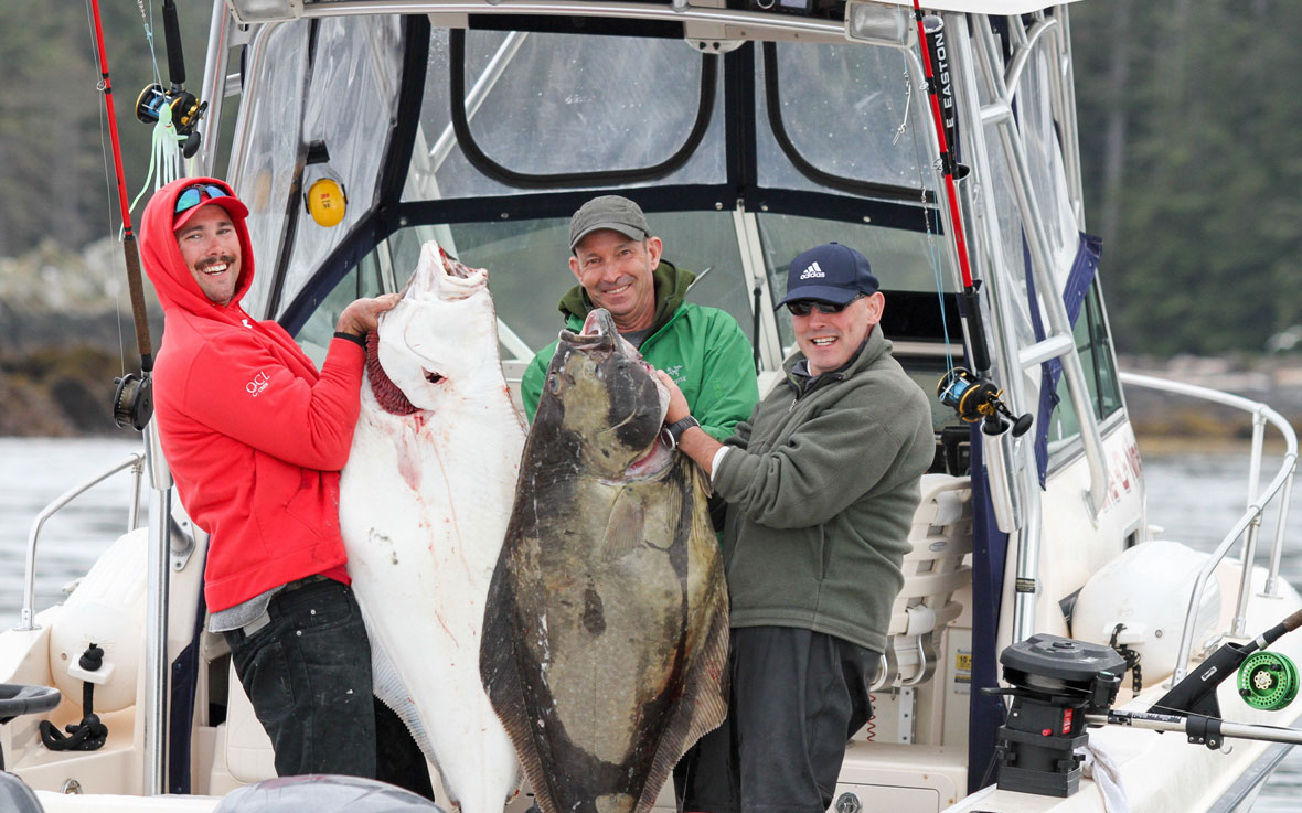 Self-guided halibut fishing BC