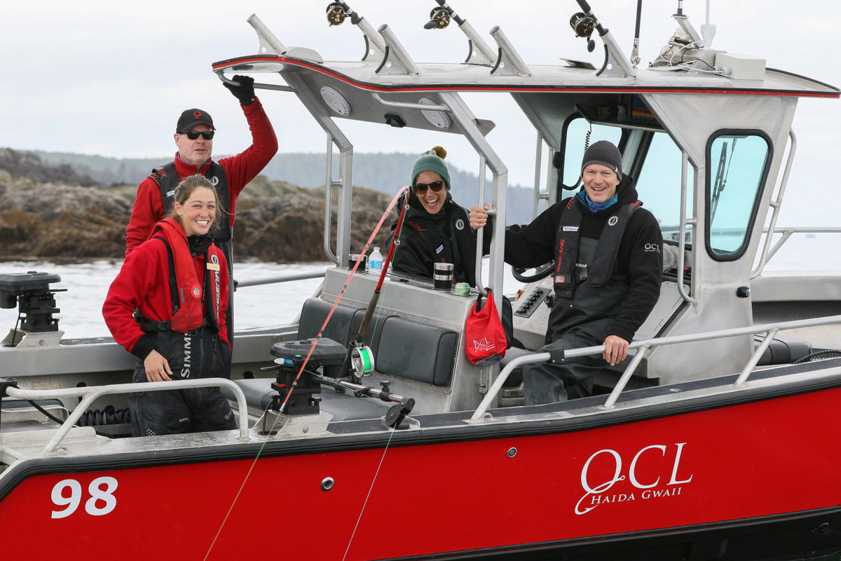 QCL salmon fishing