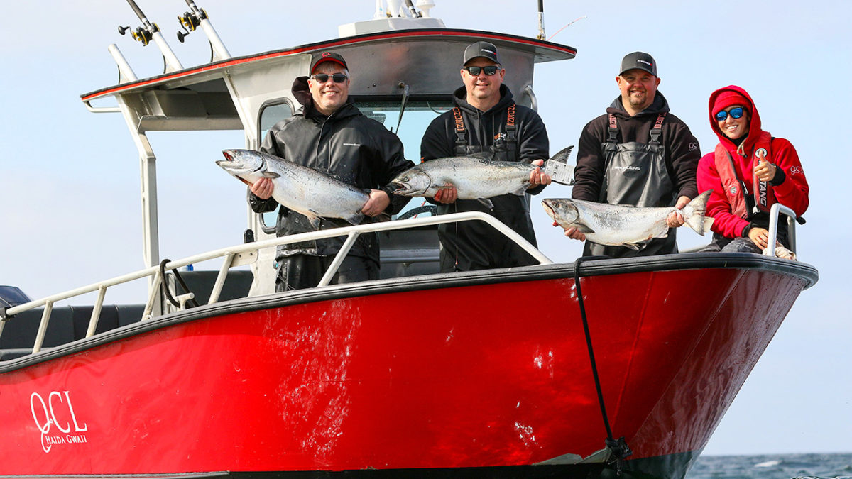 QCL salmon fishing